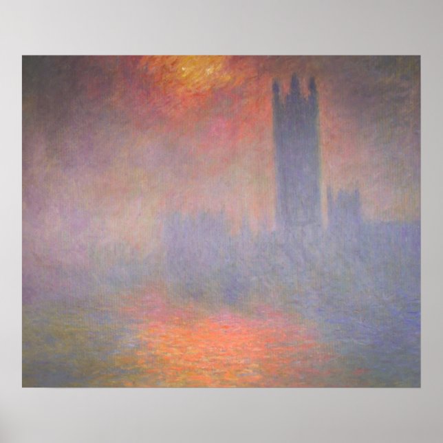 Poster Claude Monet Grand Canal Venise Italie Voyage (Devant)