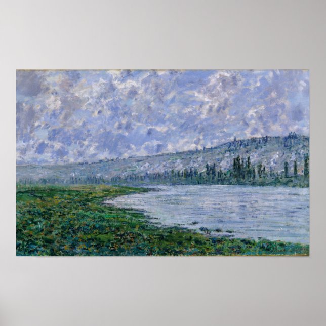 Poster Claude Monet | La Seine à Vetheuil (Devant)