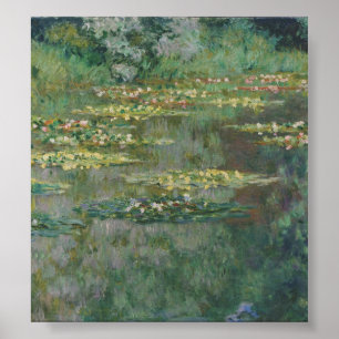 Poster Claude Monet - Le Bassin des Nympheas