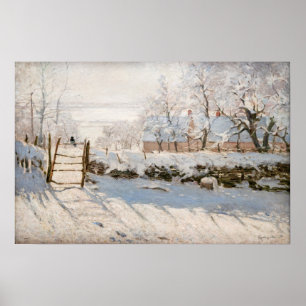 Poster Claude Monet - Le Magpie