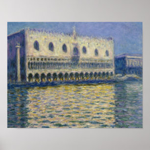 Poster Claude Monet - Le Palais des Doges