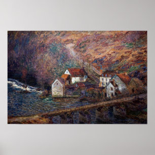 Poster Claude Monet - Le Pont à Vervy