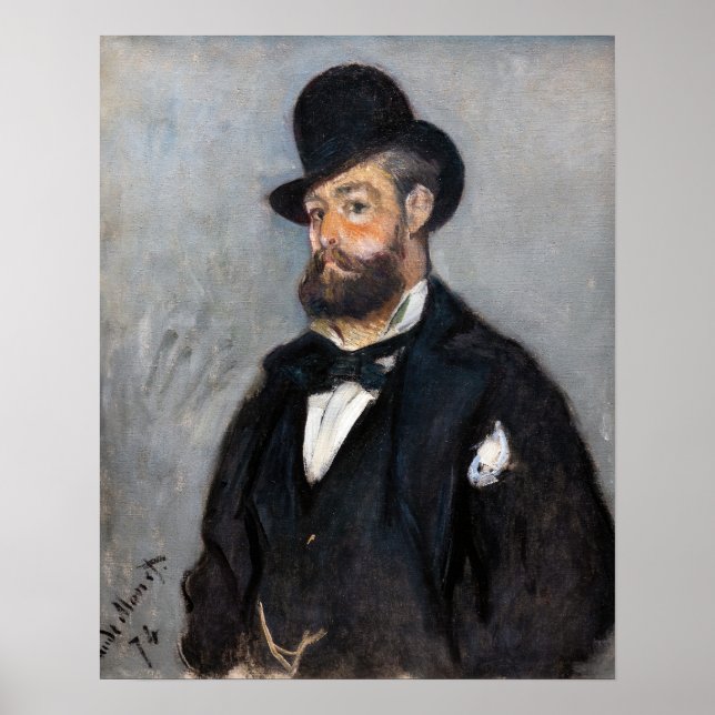 Poster Claude Monet - Leon Monet (Devant)