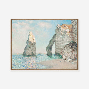 Poster Claude Monet Les falaises à Étretat Peinture Art