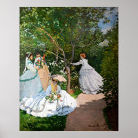 Claude Monet - Les femmes dans le jardin