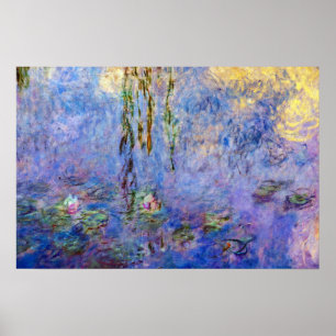 Poster Claude Monet - Lys d'eau