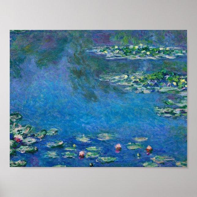 Poster Claude Monet - Lys d'eau (Devant)
