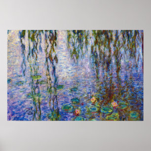 Poster Claude Monet - Lys d'eau