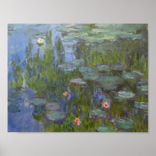 Poster Claude Monet - Lys d'eau