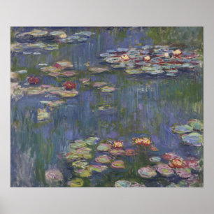 Poster Claude Monet Nymphéas