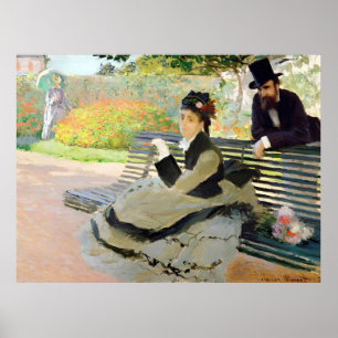 Poster Claude Monet peinture