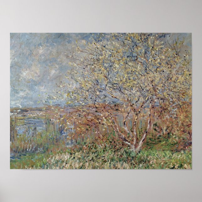 Poster Claude Monet - Printemps (Devant)