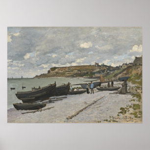 Poster Claude Monet   Sainte-Adresse, 1867