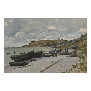 Poster Claude Monet Sainte-Adresse, 1867