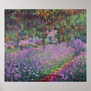 Poster Claude Monet   The Artist's Garden at Giverny