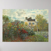 Claude Monet | The Artist's Garden in Argenteuil