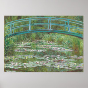 Poster Claude Monet   The Japanese Footbridge, 1899