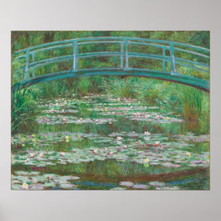 Poster Claude Monet The Japanese Footbridge 1899