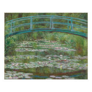 Poster Claude Monet   The Japanese Footbridge, 1899
