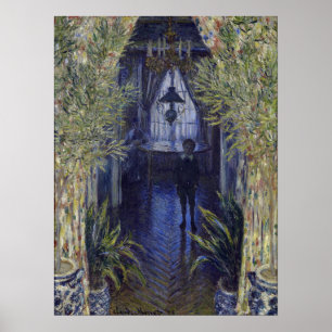 Poster Claude Monet Un coin de l'appartement