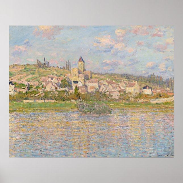 Poster Claude Monet - Vétheuil (Devant)