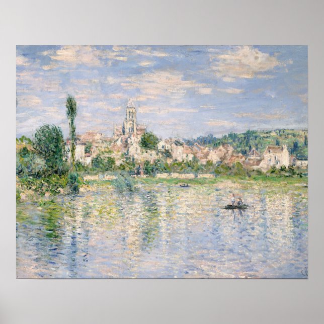 Poster Claude Monet - Vetheuil en été (Devant)