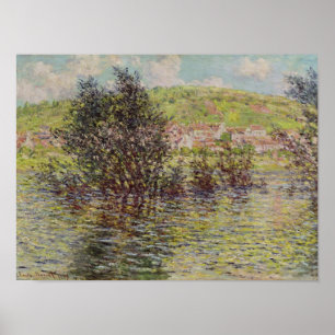 Poster Claude Monet   Vetheuil, Vue depuis Lavacourt, 187