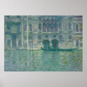 Poster Claude Monet Vue panoramique de l'Île-de-France