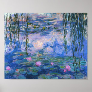 Poster Claude Monet - Water Lilies, 1916