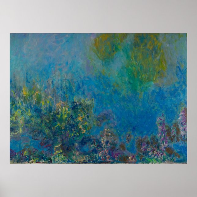 Poster Claude Monet ~ Wisteria (Devant)