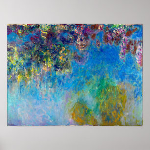 Poster Claude Monet Wisteria