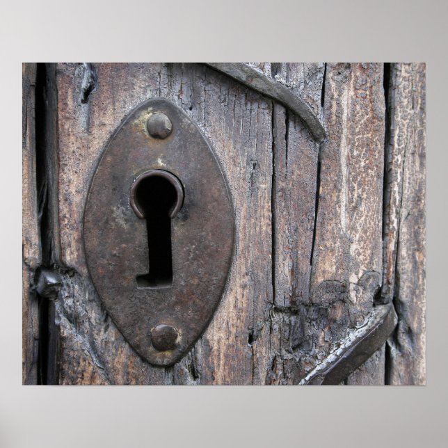 Poster Clavier de la vieille porte (Devant)