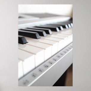 Poster Clavier numérique pour piano