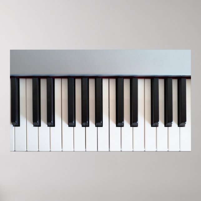 Poster Clavier numérique pour piano (Devant)