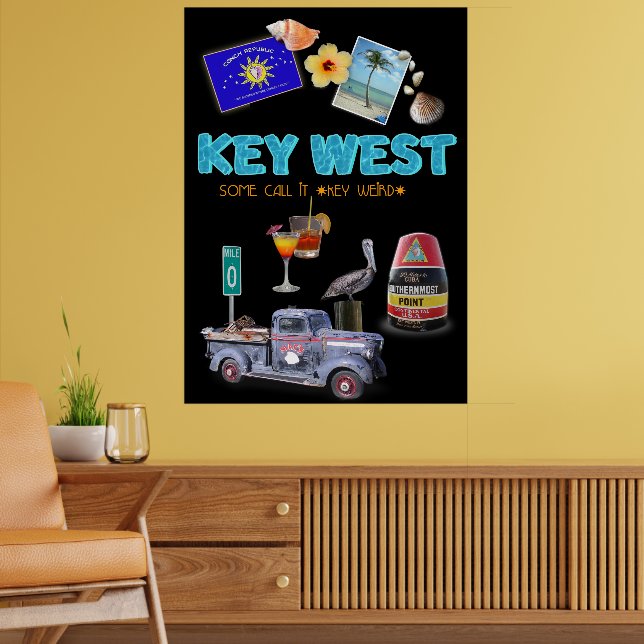 Poster Clé West Collage (Salon 2)