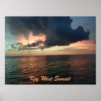 Poster Clé West Sunset