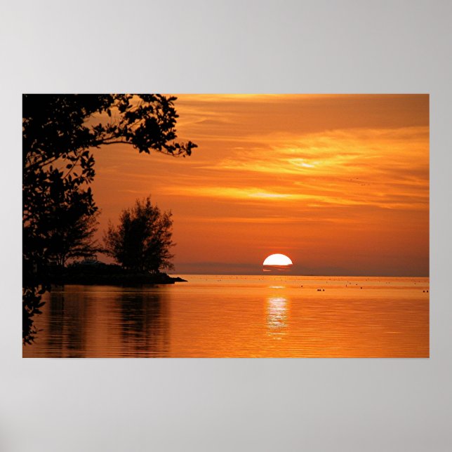 Poster Clé West Sunset (Devant)