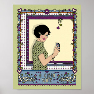 Poster Clean Slate_A_8x10