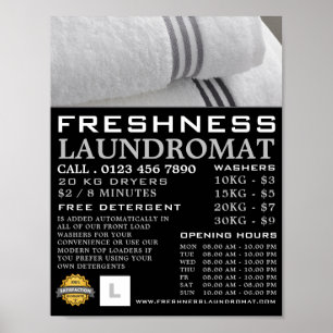 Poster Clean Towels, romate de rogue, advertising
