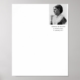 Poster Clémence Grandval