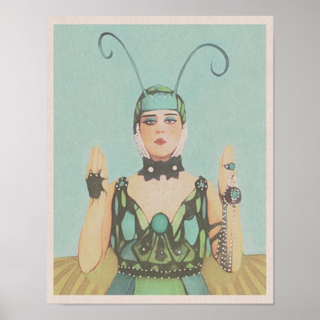 Poster Cléopâtre (1917) - Le régent mythique (Devant)