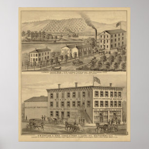 Poster Clermont Woolen Mills