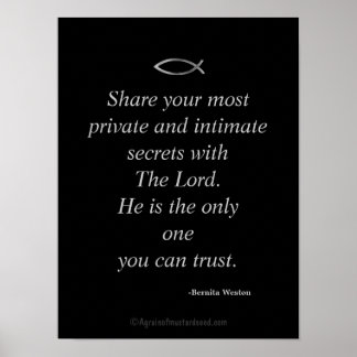 Poster Clés de la discipline