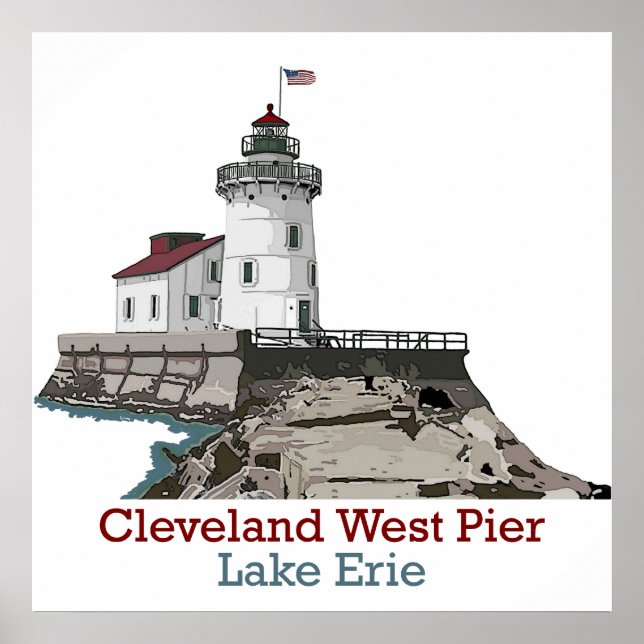 Poster Cleveland Ohio (Devant)