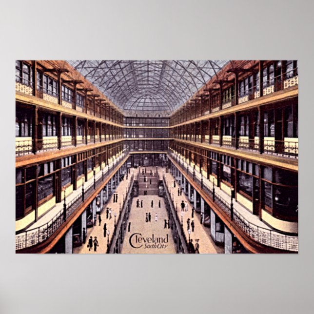 Poster Cleveland, Ohio (Devant)