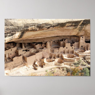 Poster Cliff Palace at Mesa Verde National Park, Colorado