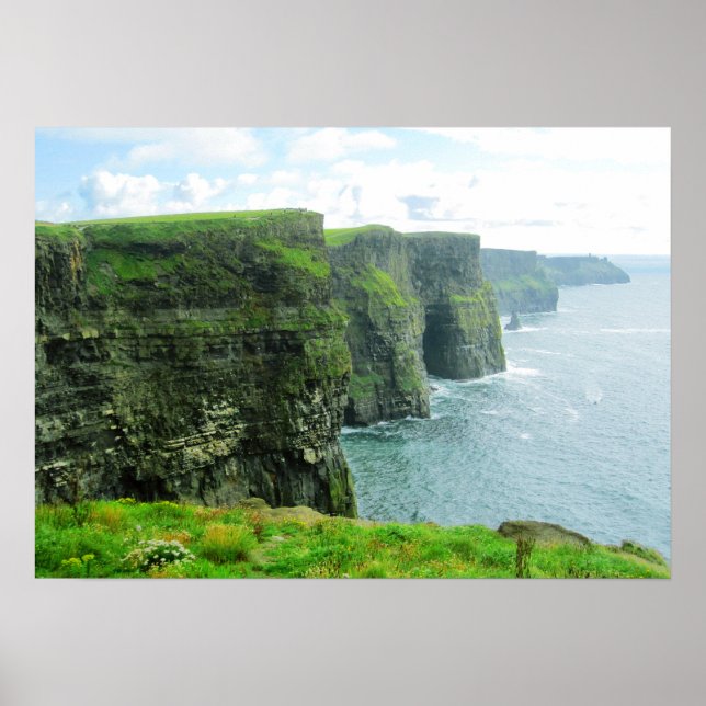 Poster Cliffs of Moher, comté de Clare, Ireland (Devant)
