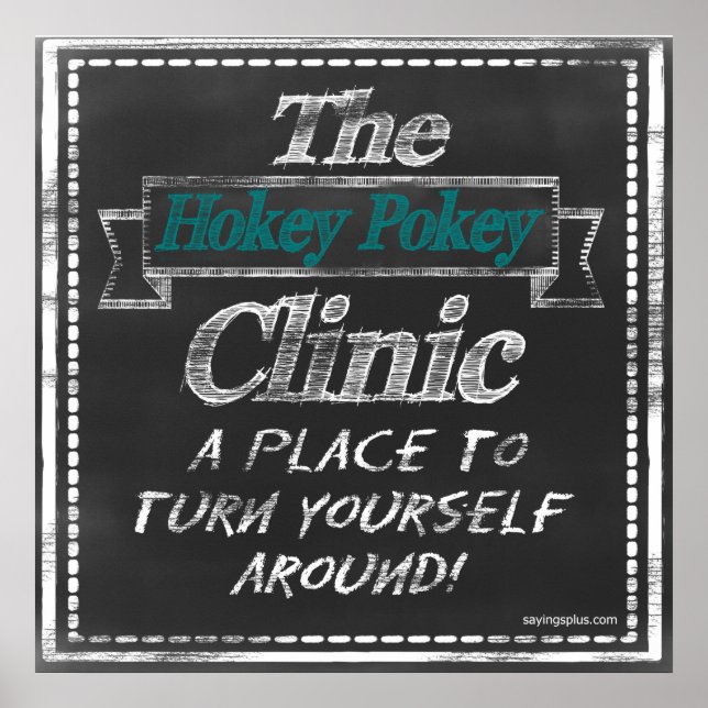 Poster Clinique Hokey Pokey (Devant)