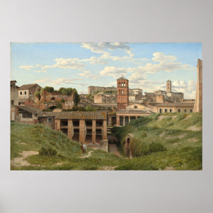 Poster Cloaca Maxima Rome, Christoff Eckersberg Art