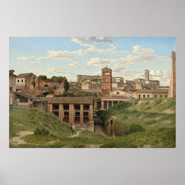Poster Cloaca Maxima, Rome par Christoffer Eckersberg (Devant)